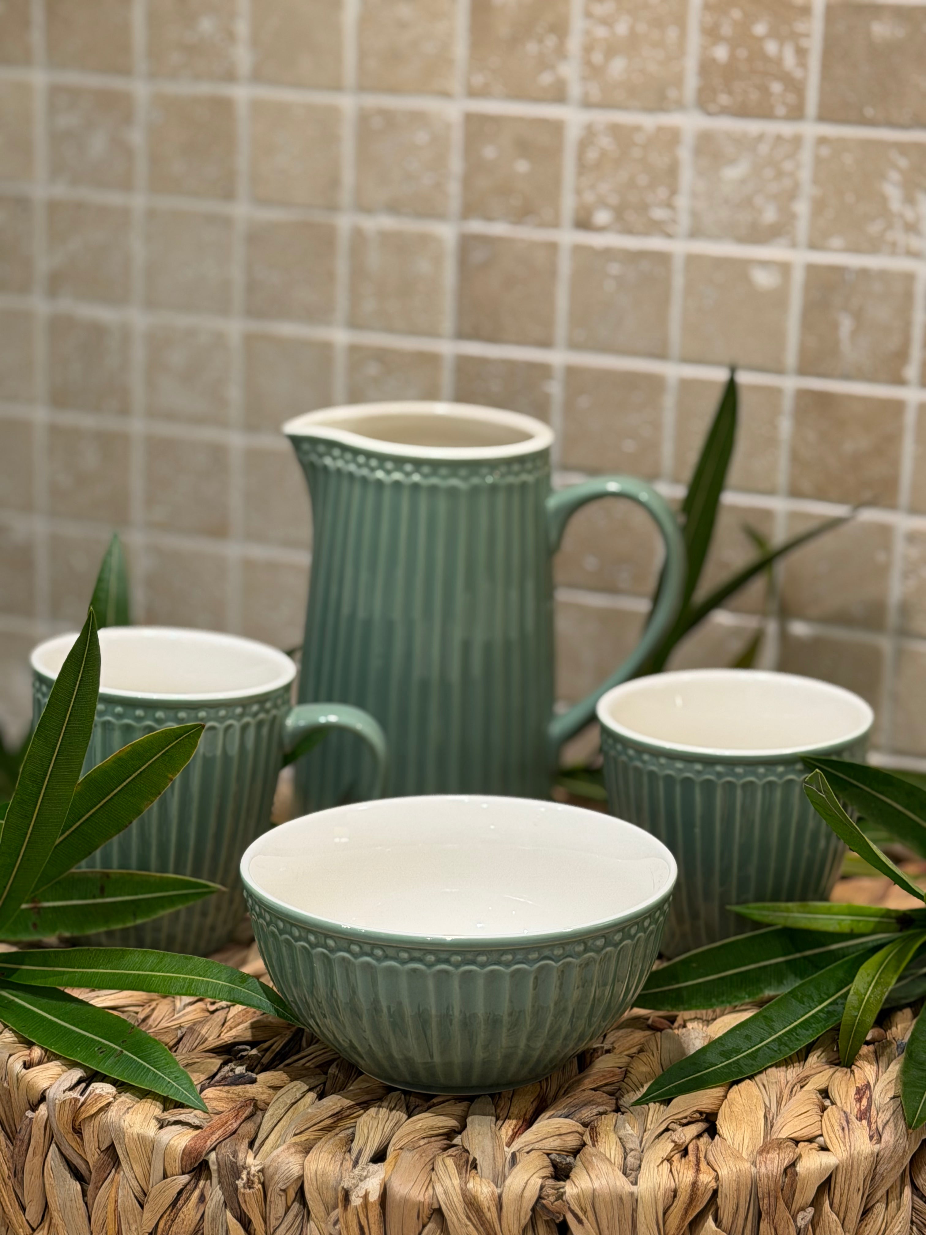 Carafe Alice – Dusty Green 1L