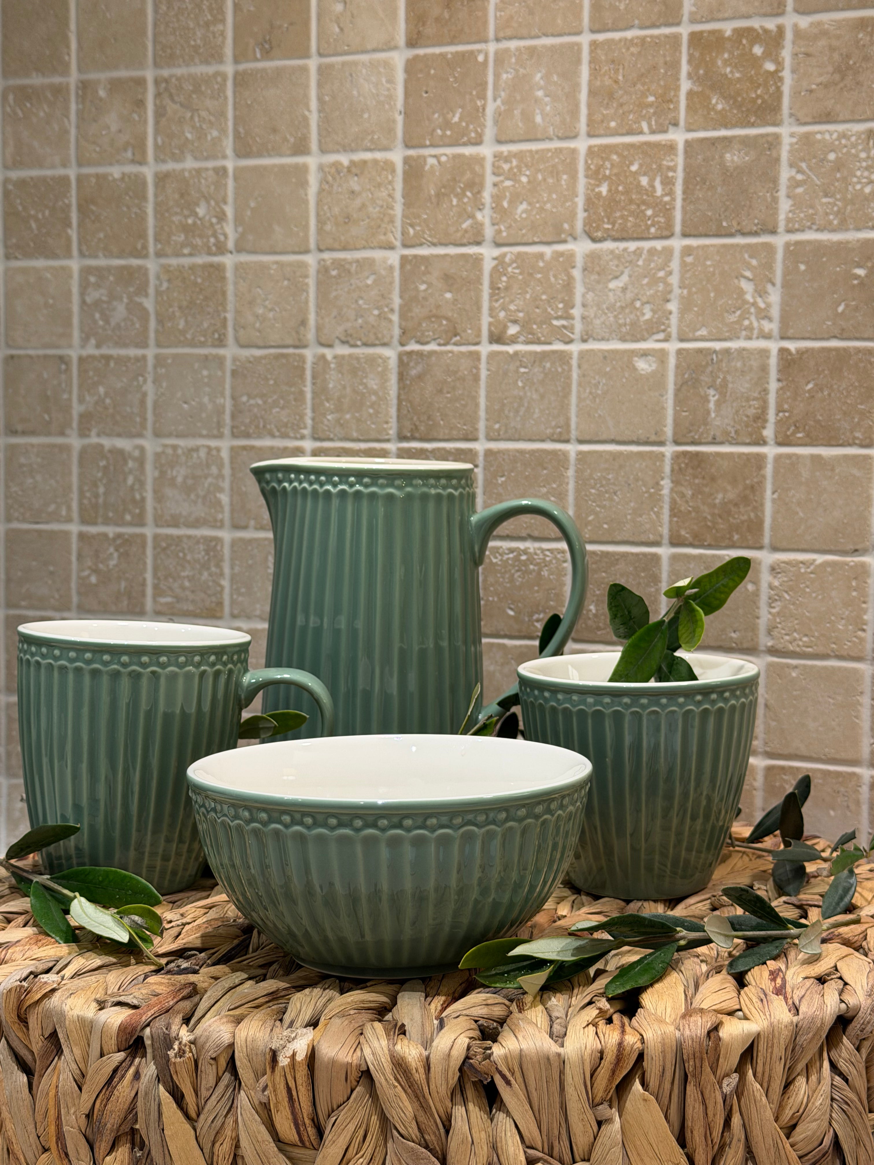 Latte Cup Alice – Dusty green
