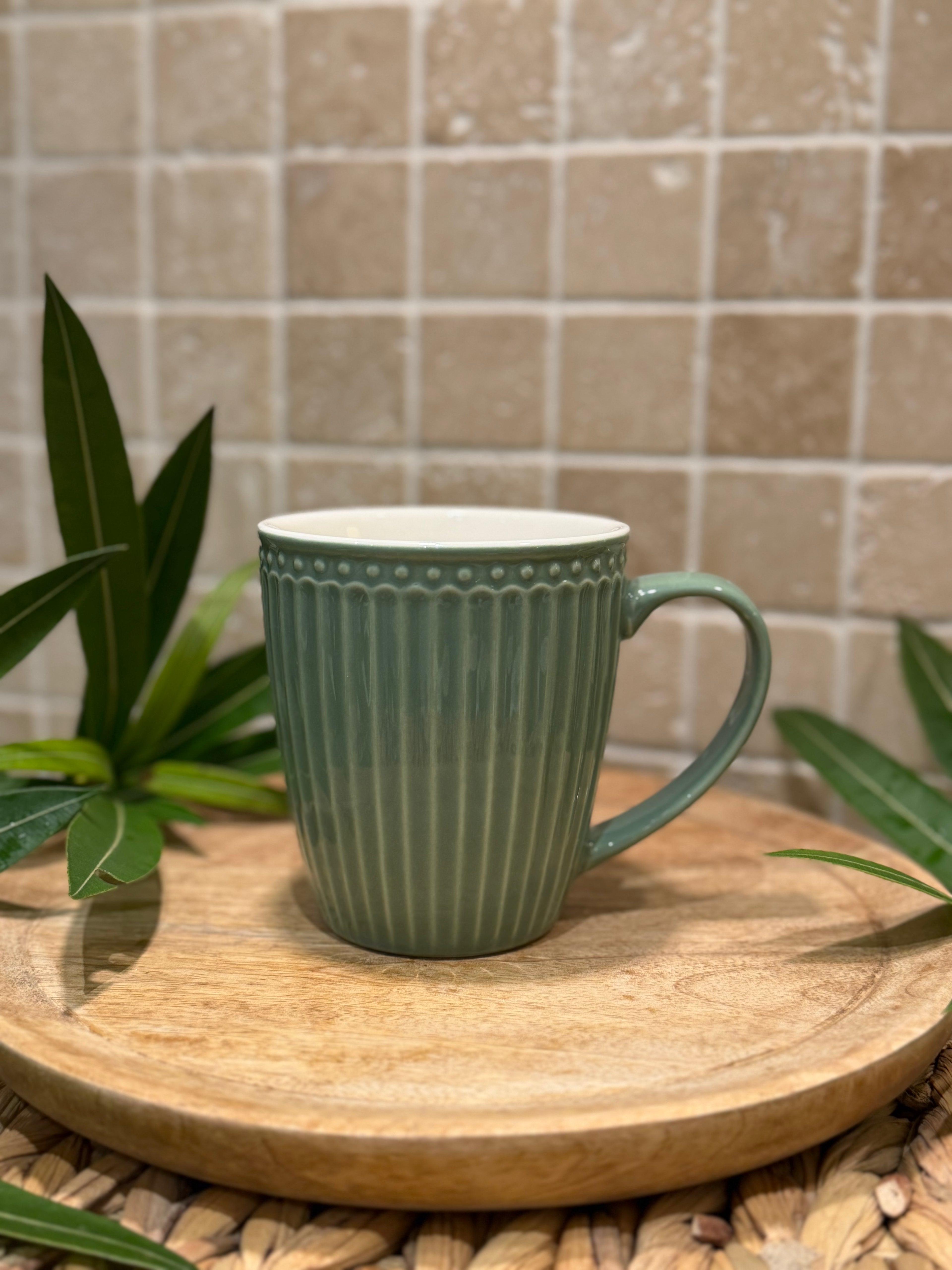 Mug Alice – Dusty green