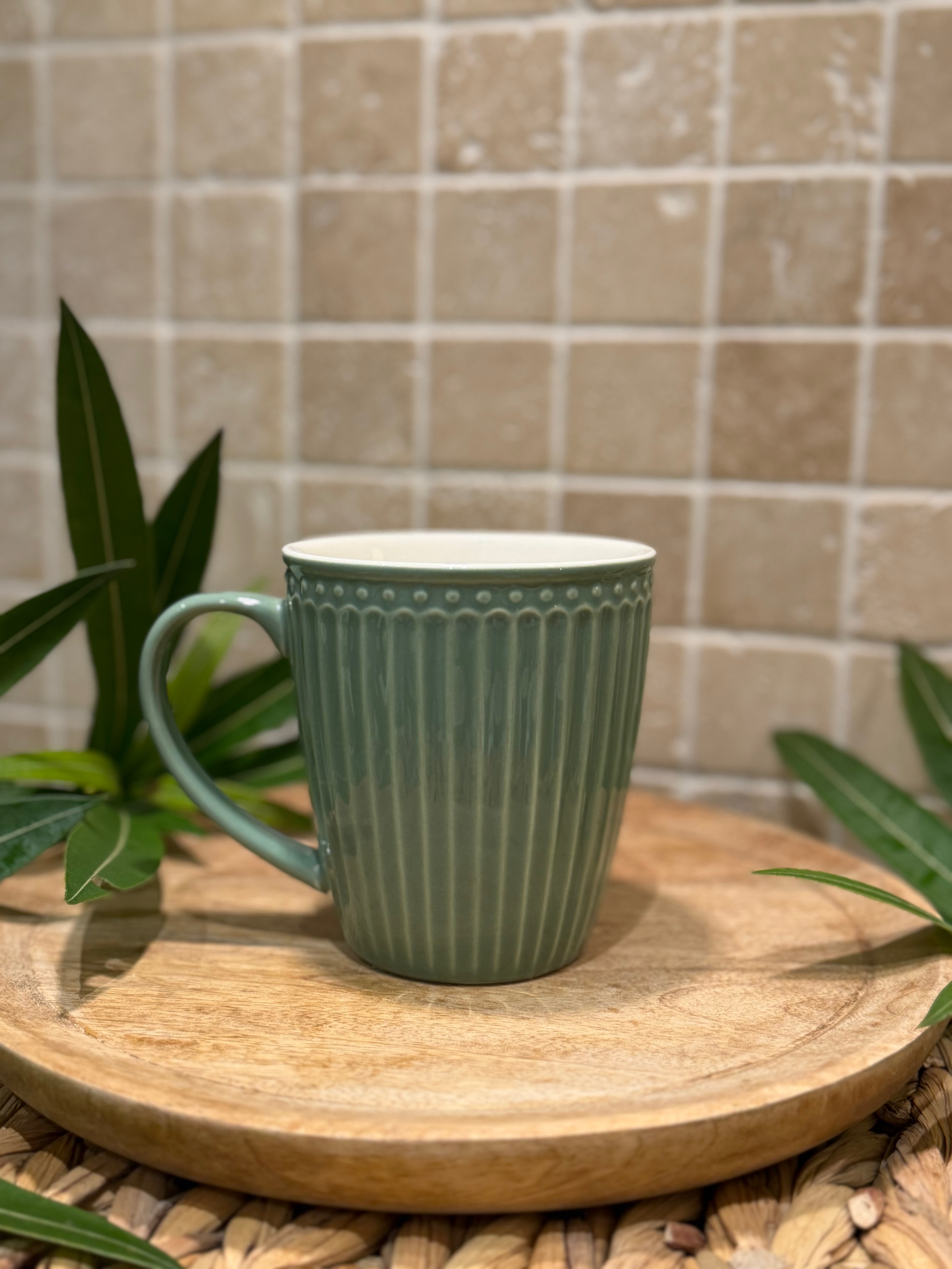 Mug Alice – Dusty green