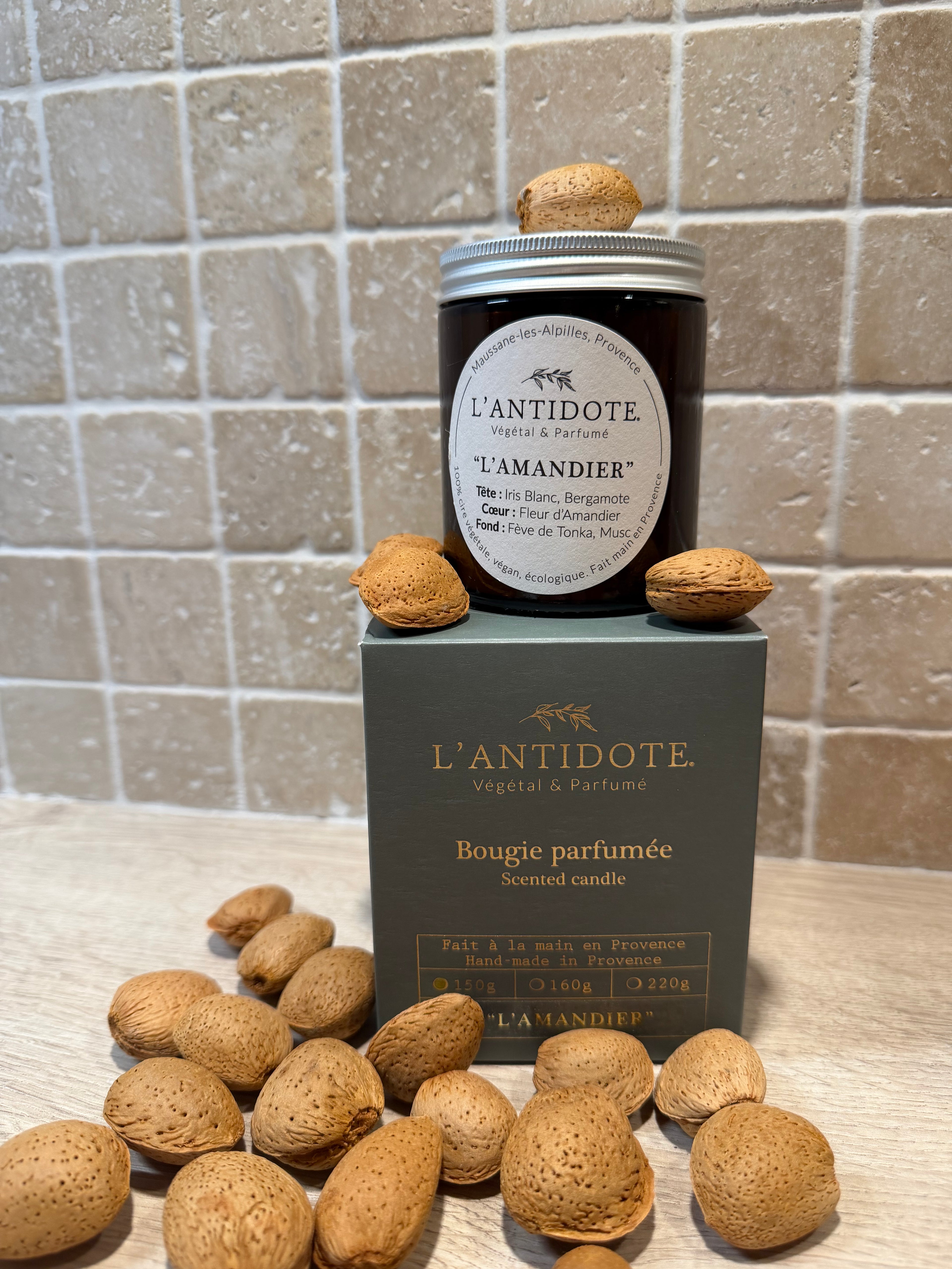 Bougie L'amandier - 150g