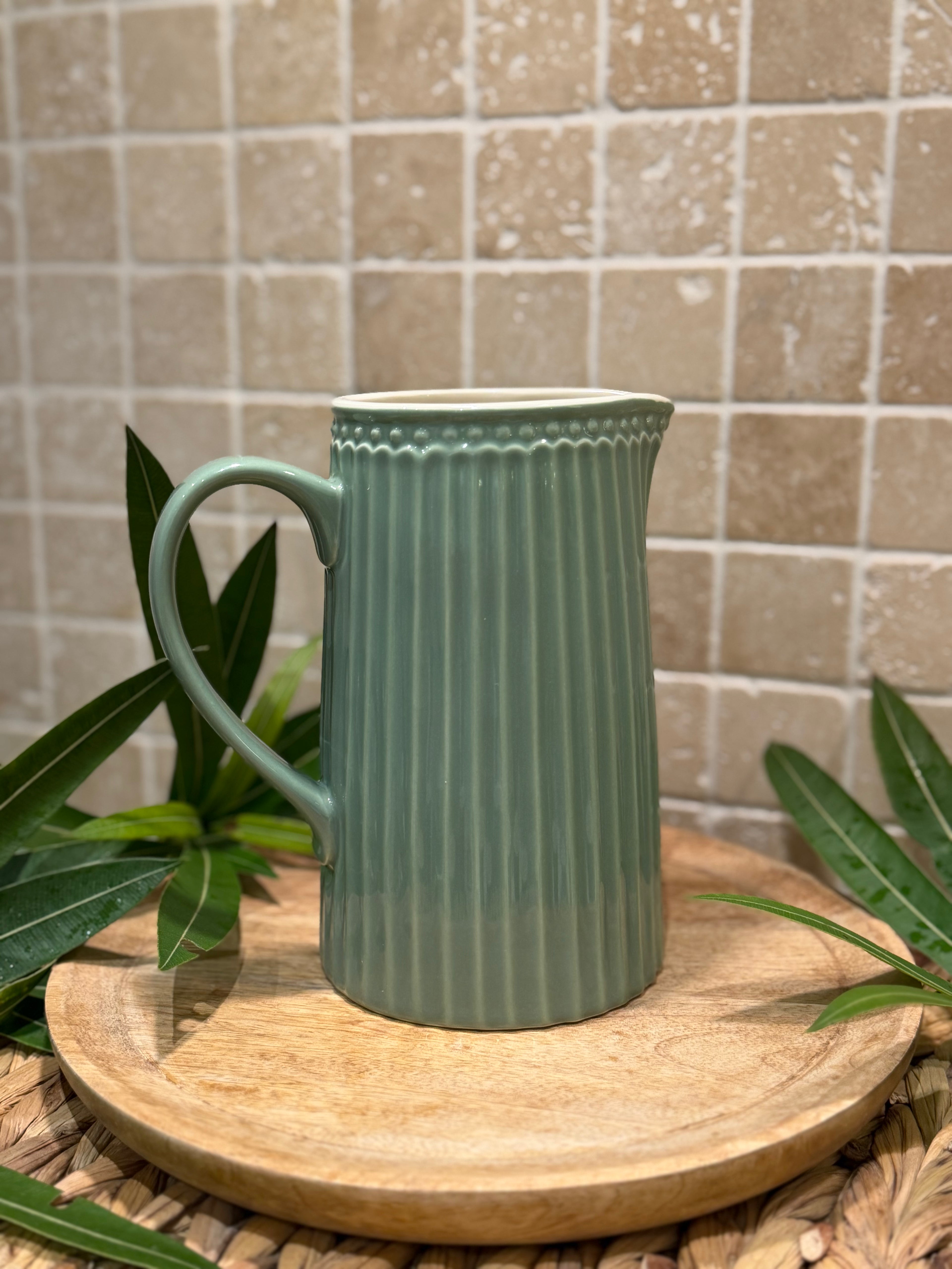 Carafe Alice – Dusty Green 1L
