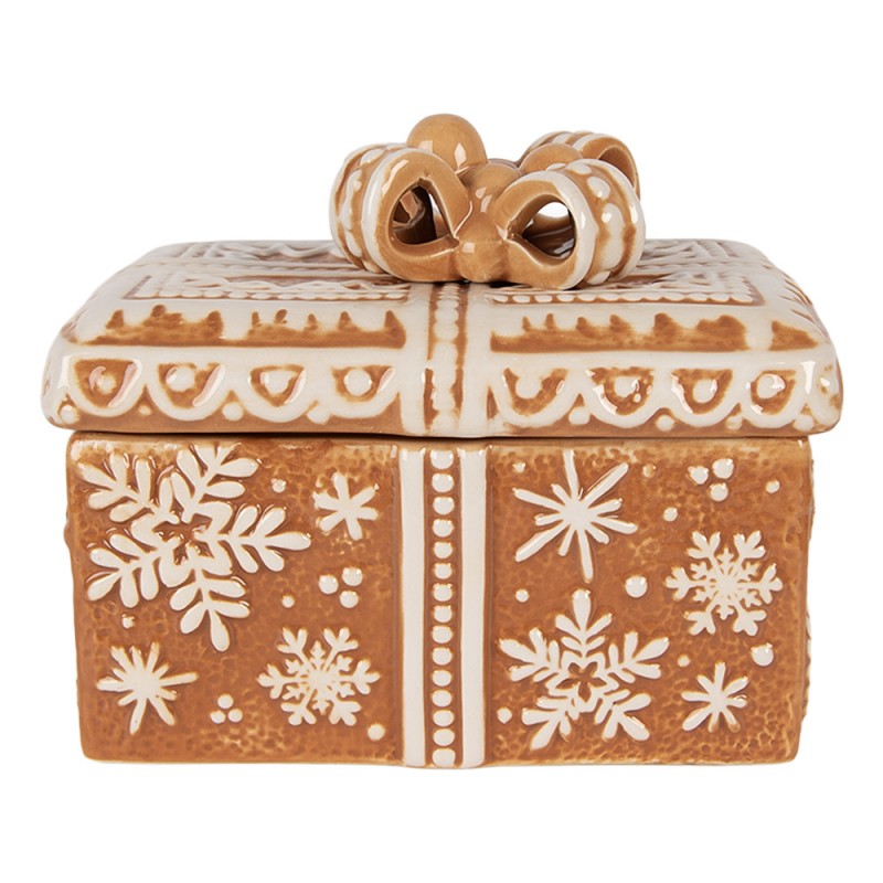 Boite pain d'épices rectangulaire H 13cm