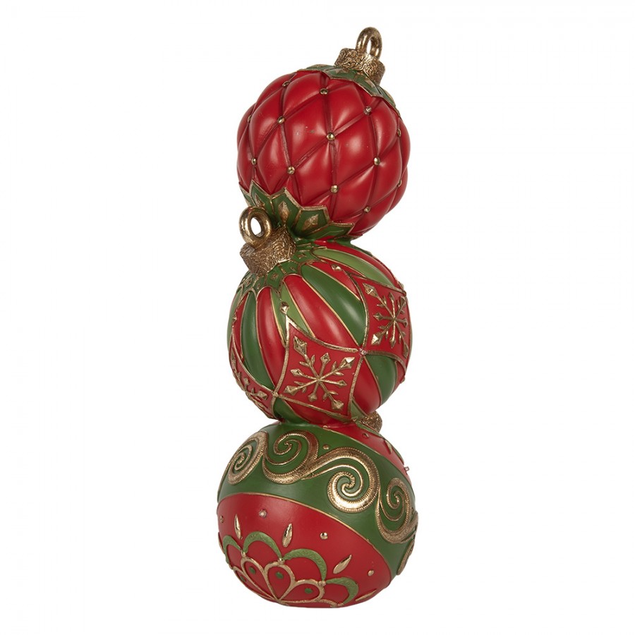 Boules de Noël avec lumières LED 40 cm de haut